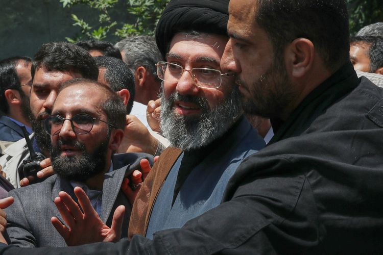 Mojtaba Khamenei, the son of Iran's Supreme Leader, Ayatollah Ali Khamenei
