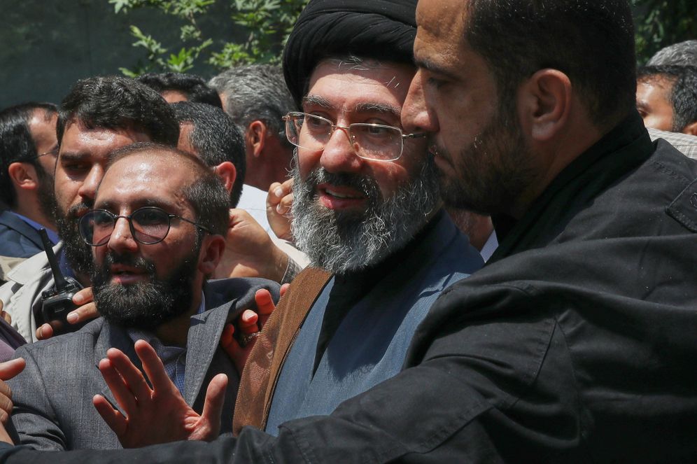 Mojtaba Khamenei, the son of Iran's Supreme Leader, Ayatollah Ali Khamenei
