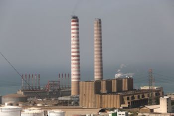 AP Photo/Hussein Malla A view of Zouq Mosbeh power plant, north of Beirut, Lebanon, Monday, April 8, 2019.