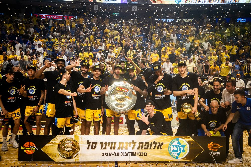 ניצחון של מכבי תל אביב במשחק הגמר בליגת העל בכדורסל 