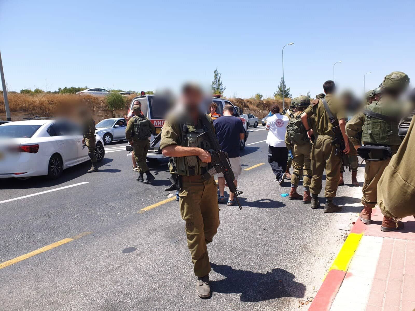 Report: Two Injured In West Bank Car Ramming Attack - i24NEWS