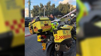 זירת הירי ביפו, בה נפצעו שני נערים