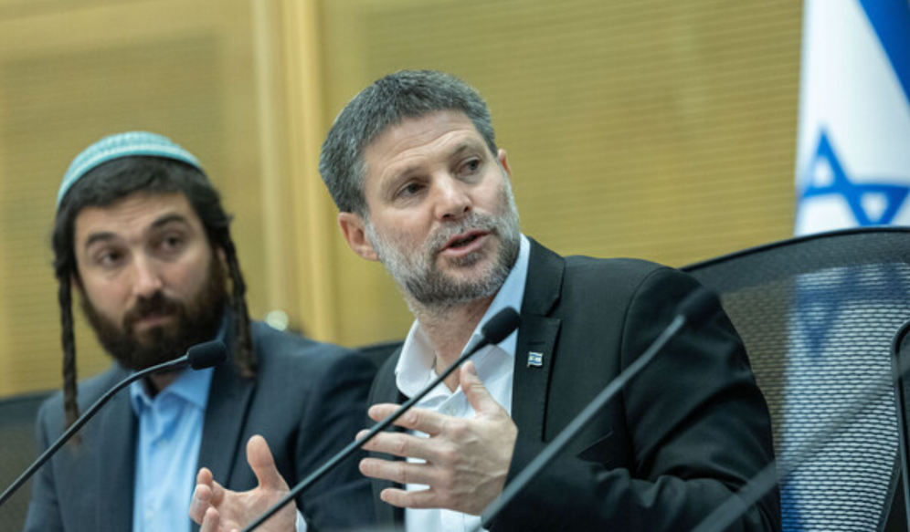 Le ministre des Finances Betsalel Smotrich et Tzvi Sukkot