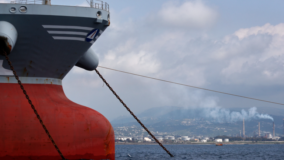 AP Photo/Omar Sanadiki Oil tanker is anchored off the Baniyas refinery, north of the Mediterranean coastal city of Baniyas in Syria, 2026