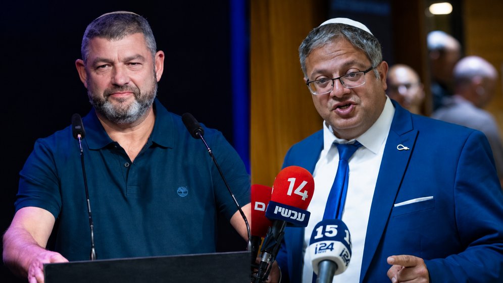 Itamar Ben Gvir (à droite) et Ofer Winter