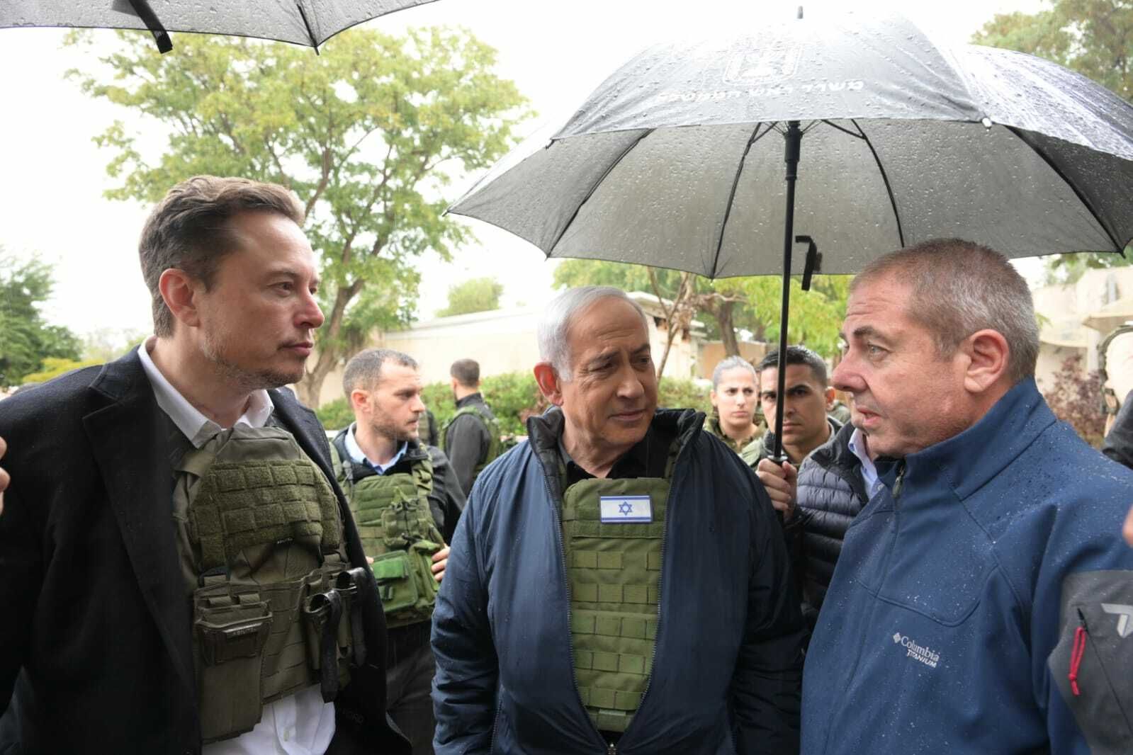 Elon Musk Tours Kfar Aza With Netanyahu To See Hamas Atrocities Firsthand - Vimarsana News