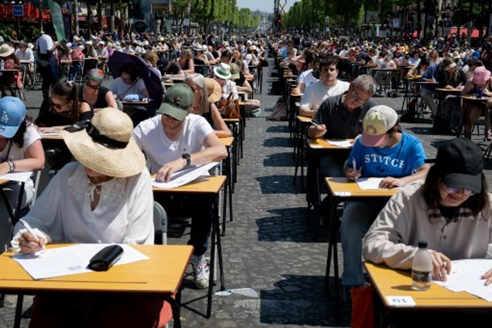 Dictée à Paris, le 4 juin 2023