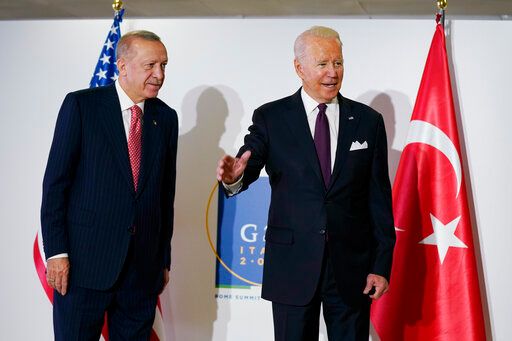 Biden Discusses F-16 Sale, Sweden’s NATO Bid With Turkey’s Erdogan