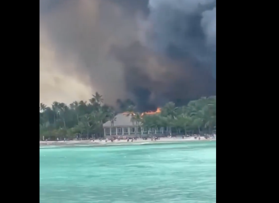 Un incendie dévaste un complexe hôtelier en République dominicaine