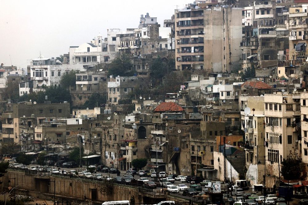 A view shows the impoverished neighborhood of Jabal Mohsen in the port city of Tripoli north of Beirut, Lebanon, on December 13, 2021.