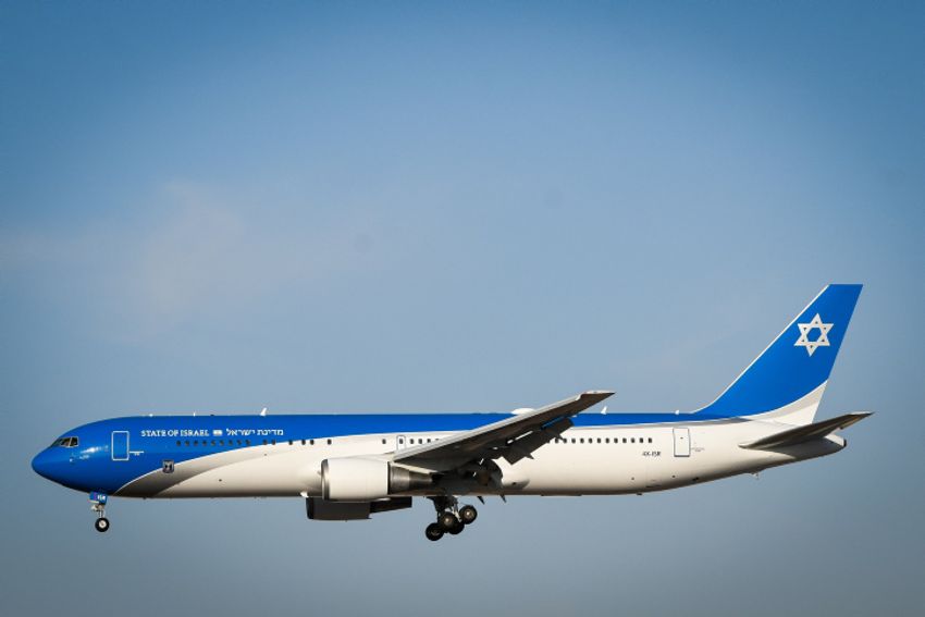 وضع اللمسات الأخيرة على "الطائرة الرئاسية" الإسرائيلية جناح صهيون i24NEWS