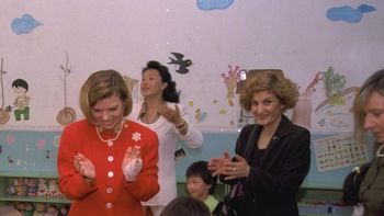 עדנה חלבני לצד שרה נתניהו, ארכיון