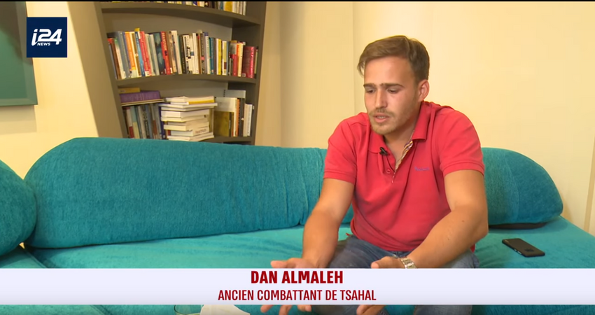 Dan Almaleh ancien combattant de l'armée israélienne, le 8 mai 2019