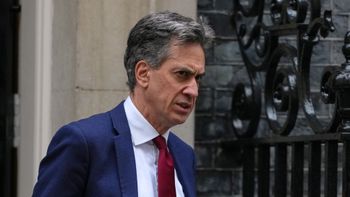 Le ministre britannique des Affaires étrangères Ed Miliband