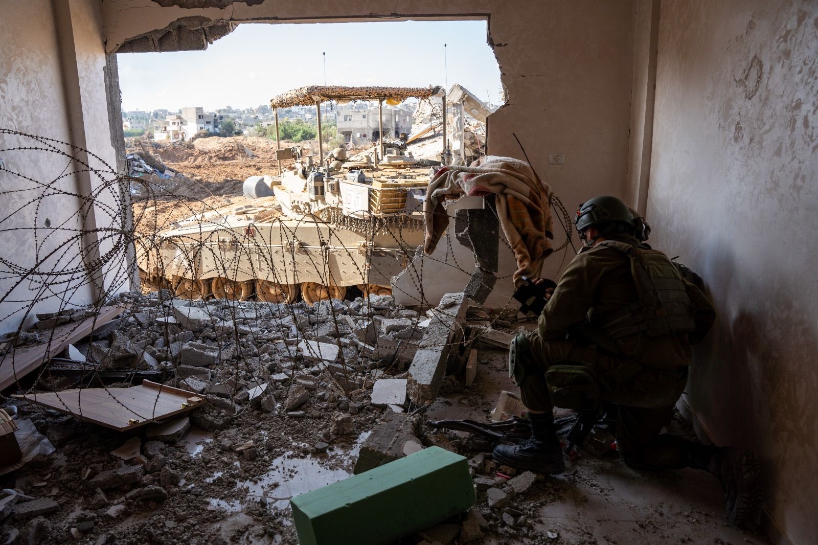 IDF Defeats Terrorists Operating Inside Schools Of Gaza's Prestigious Rimal Area - Vimarsana News