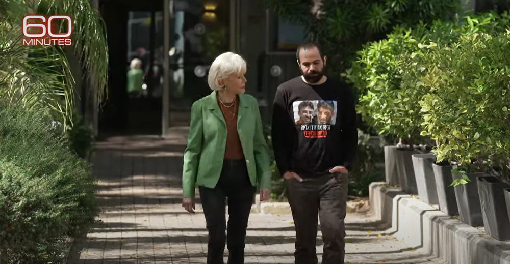 ירדן ביבס בריאיון לתוכנית "60 דקות"