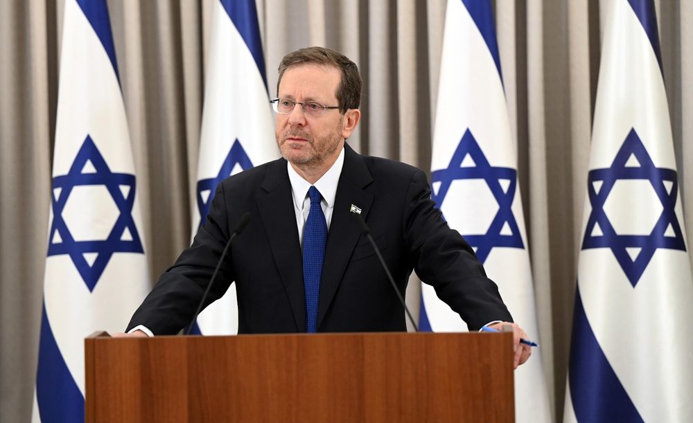 Israel's President Isaac Herzog.