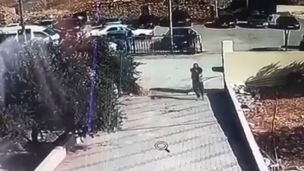 CCTV footage of the deadly attack as aired on Jordanian TV