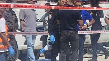موقع عملية الطعن في اللد