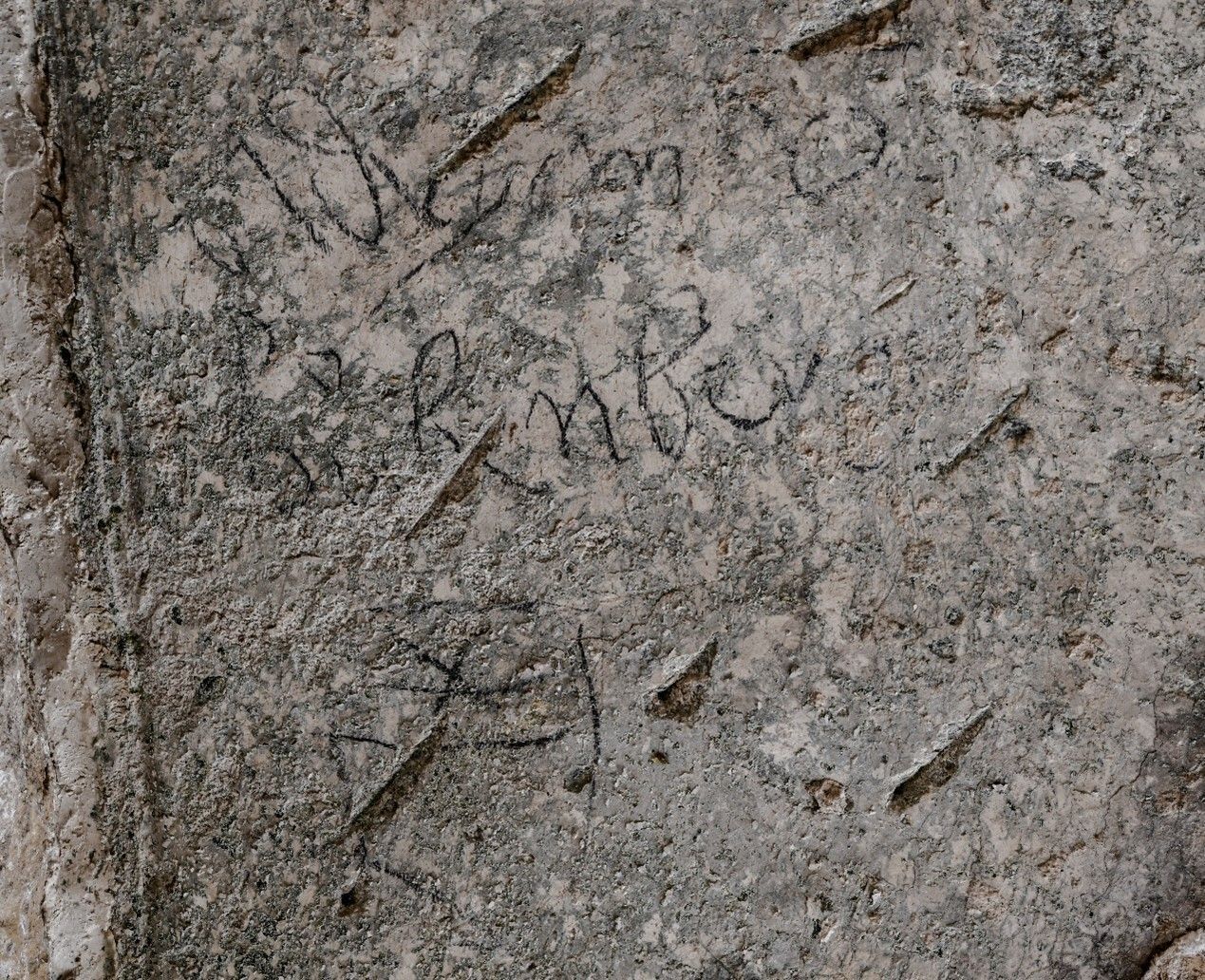 Graffiti From Swiss Hero Discovered On Jerusalem's Mount Zion - Vimarsana News