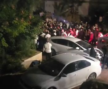 תיעוד מההפגנה באופקים