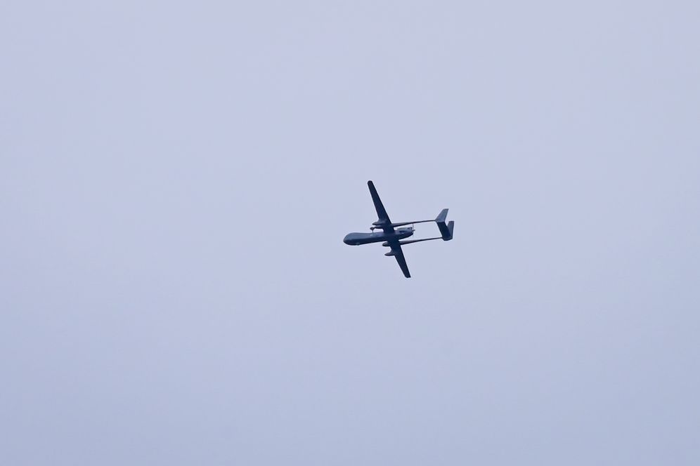 Illustration - Drone israélien au-dessus de la bande de Gaza