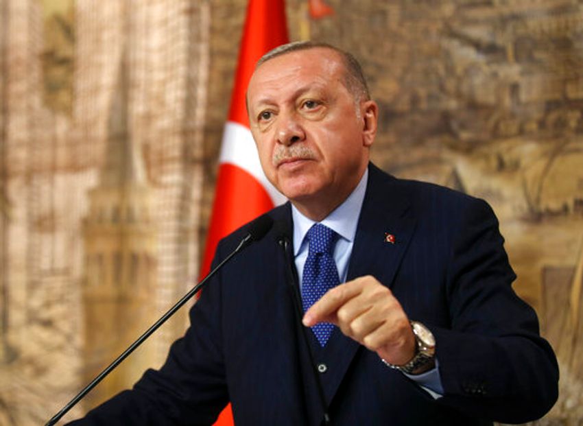 الرئيس التركي رجب طيب أردوغان، في اسطنبول، تركيا، السبت، 29 شباط/فبراير، 2020. الرئيس التركي رجب طيب أردوغان، في اسطنبول، تركيا، السبت، 29 شباط/فبراير، 2020.
