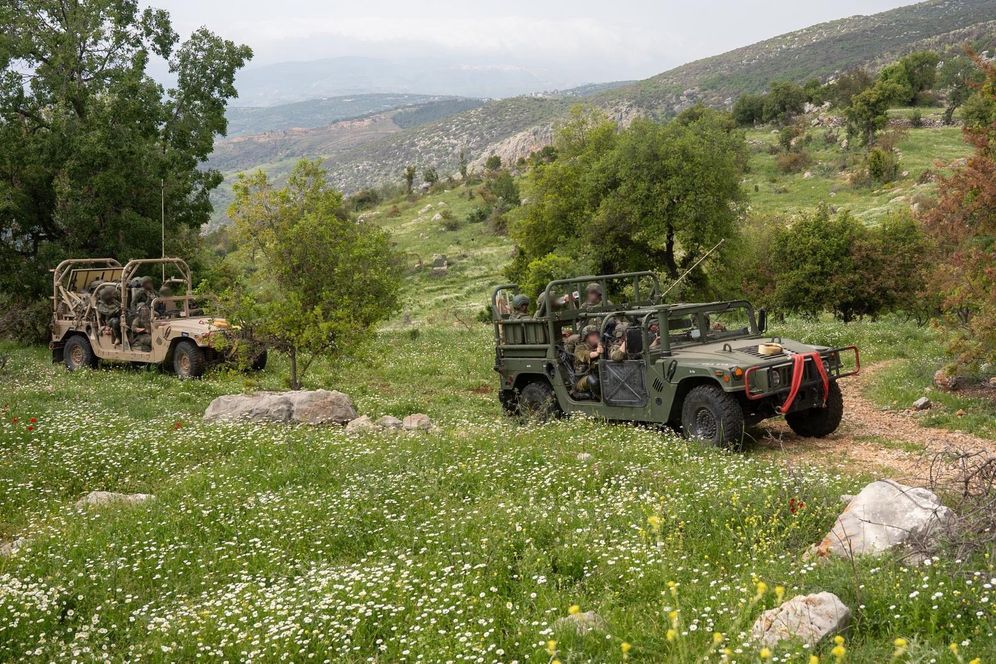 IDF Spokesperson Troupes de Tsahal au Sud-Liban