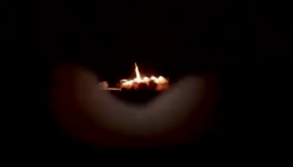 The IRGC releases footage of its missile attack on Kuwait in response to the U.S. strikes on the outskirts of Bandar Abbas airport in southern Iran.