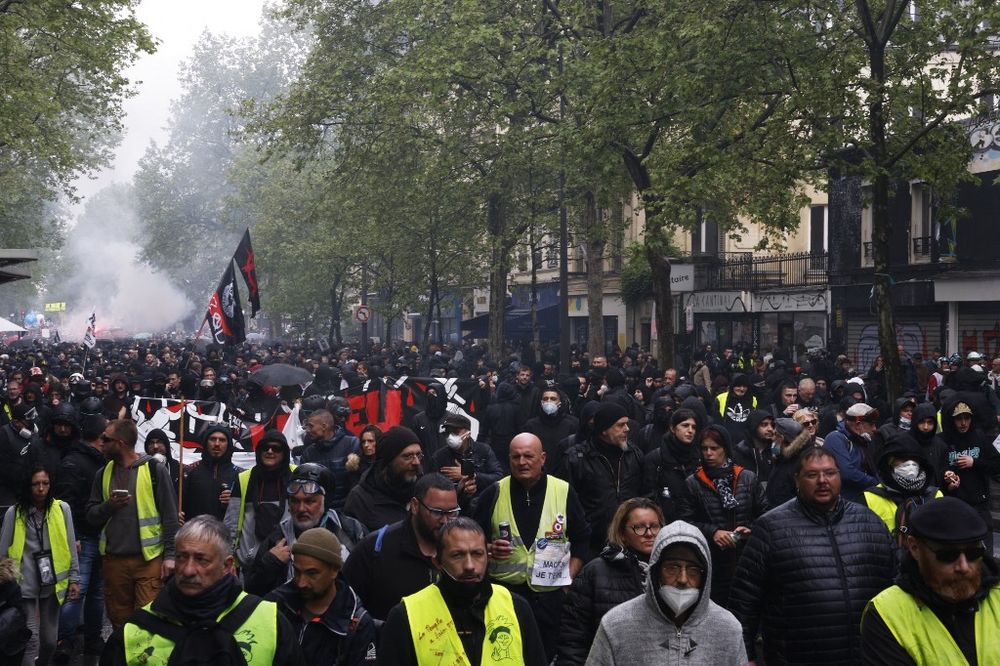 1erMai En France des Centaines De Milliers De Personnes Mobilisées Et