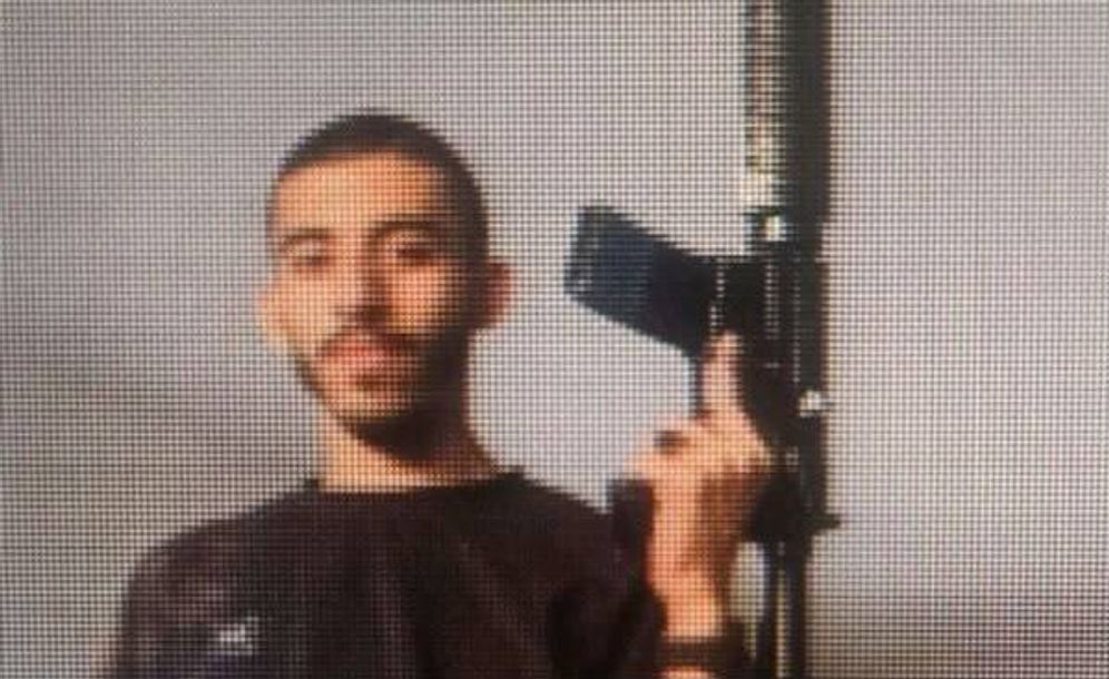 Capture d'écran réseaux sociaux Abdullah Gergawi, 20 ans, habitant de Segev Shalom.