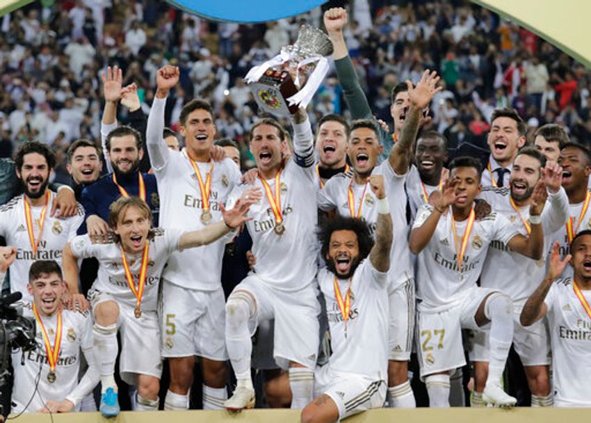 I24news ريال مدريد بطلا لكأس السوبر الإسباني على حساب أتلتيكو