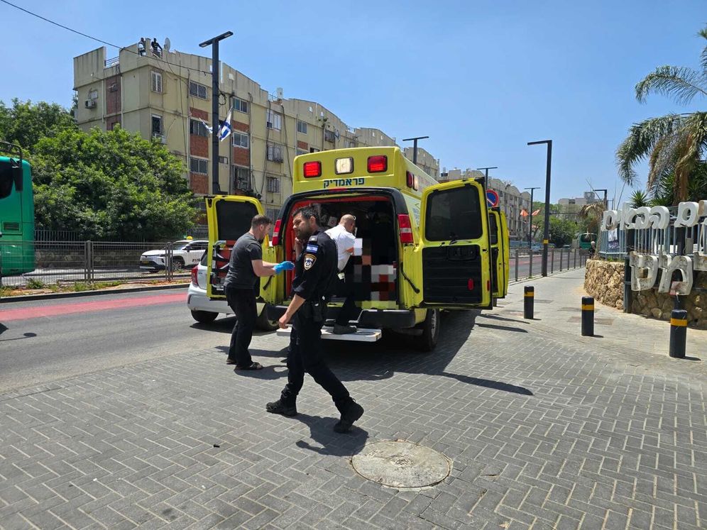 תיעוד מזירת האירוע בלוד, 11.05.26
