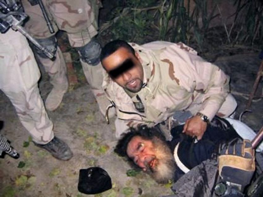 اعتقال الرئيس العراقي الاسبق صدام حسين