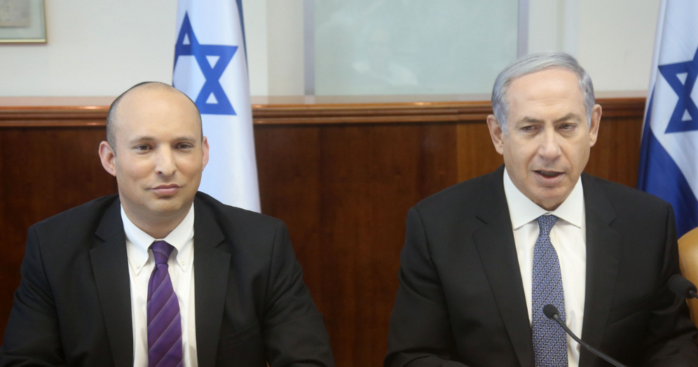 Marc Israel Sellem / Flash90 Naftali Bennett et Benyamin Netanyahou