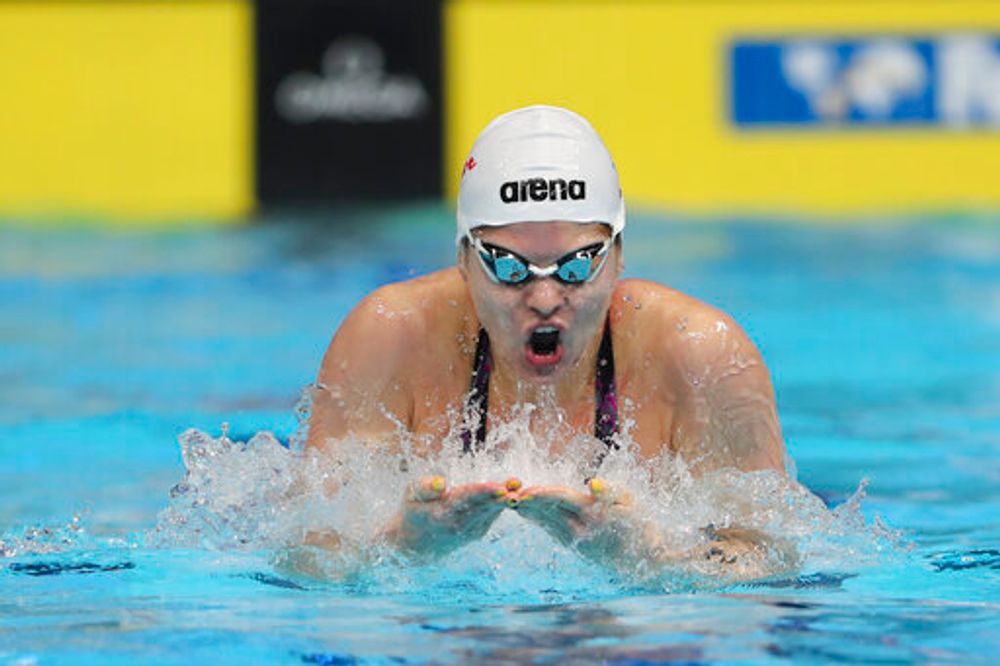 Israeli swimmer Anastasia Gorbenko