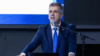 שר האנרגיה והתשתיות, אלי כהן בוועידה ה-9 לאנרגיה ולכלכלה שנפתחה הבוקר במתחם אווניו באיירפורט סיטי, 25.6.24