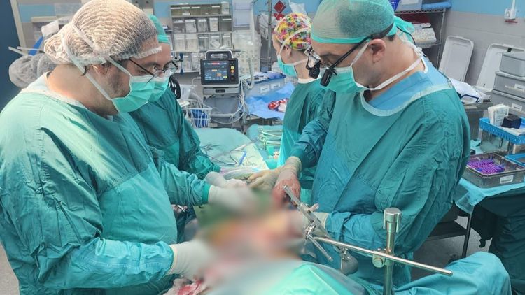 Israeli surgeons implant the country's first fully personalized 3D-printed chest wall in a young woman after removing a rare tumor