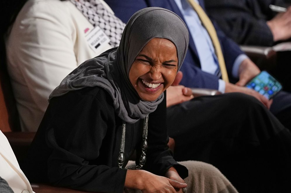 AP Photo/Matt Rourke إلهان عمر - أرشيف