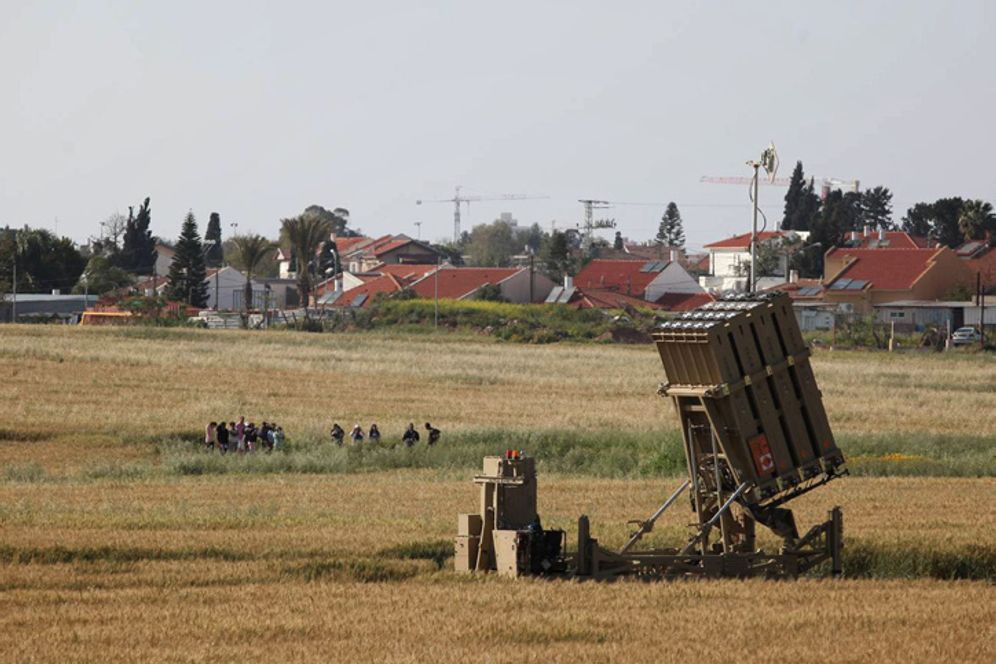 Edi Israel/Flash90 بطارية القبة الحديدية التي قامت شركة رفائيل بتطويرها