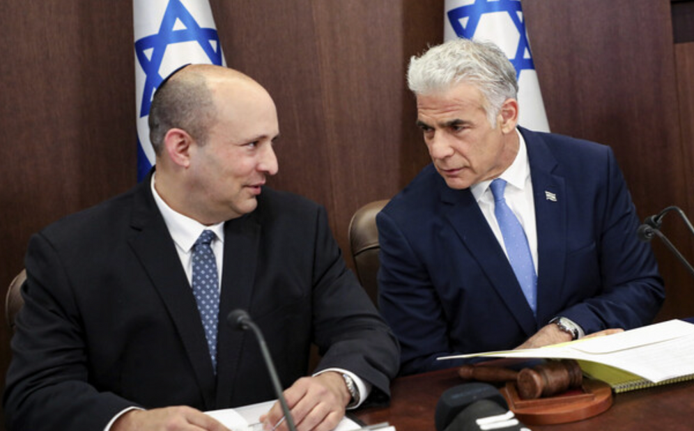 Naftali Bennett et Yaïr Lapid