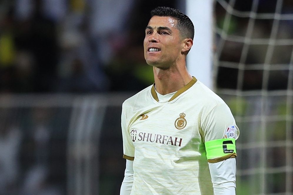 Cristiano Ronaldo sous les couleurs du club saoudien d'Al-Nassr