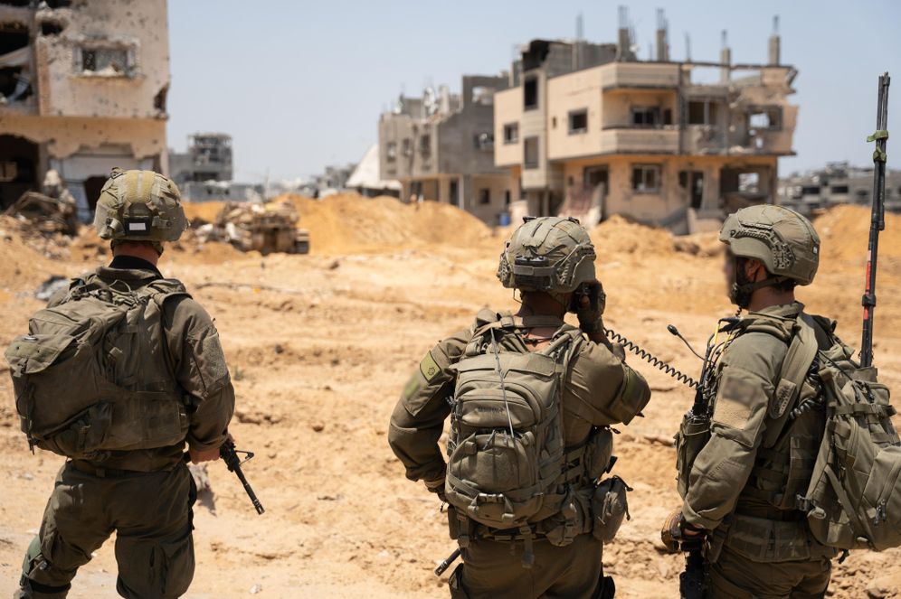 IDF soldiers in the Gaza Strip