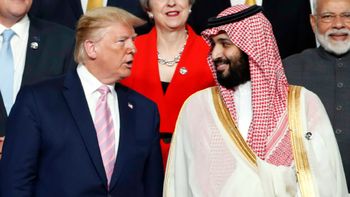 ولي العهد السعودي الأمير محمد بن سلمان والرئيس الأمريكي دونالد ترامب