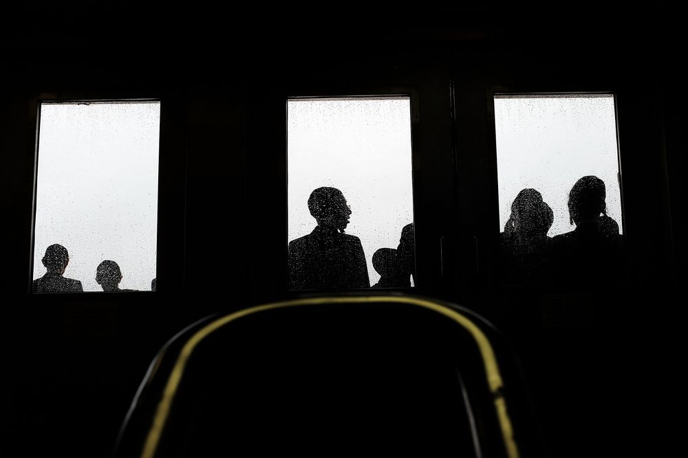 A group of Yeshiva students on April 20, 2015