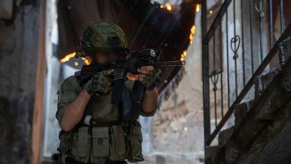 תמונה מפעילות כוחות צה"ל ביהודה ושומרון