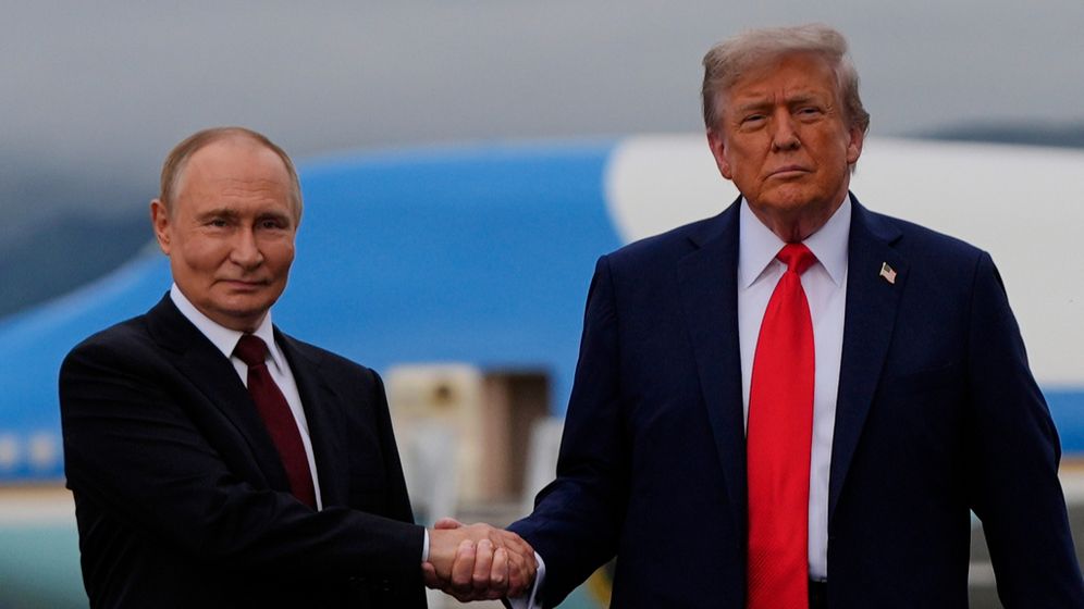 Vladimir Poutine et Donald Trump 