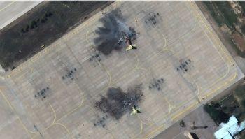 أسطول طائرات النقل الذي يستخدمه فيلق القدس الإيراني - والذي تم تدميره