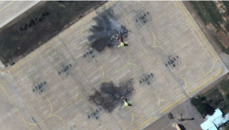 أسطول طائرات النقل الذي يستخدمه فيلق القدس الإيراني - والذي تم تدميره