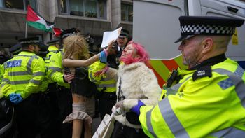 Illustration - La police britannique arrête des partisans de Palestine Action